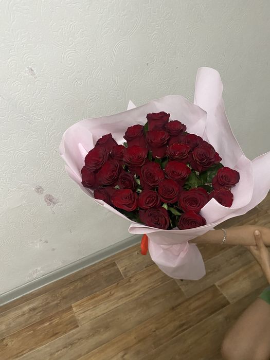 Розы 25 штук , свежие
