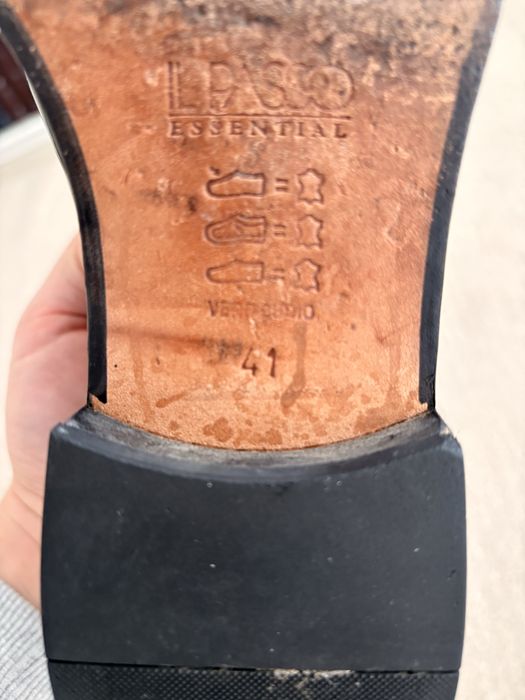 Pantofi premium pentru evenimente IL PASSO barbati, negru, marimea 41