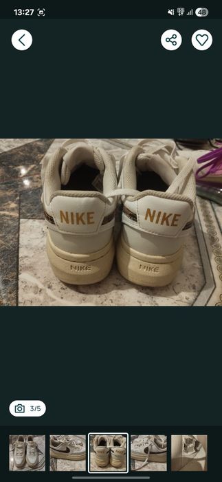 Adidași  Nike Court Vision Alta dama