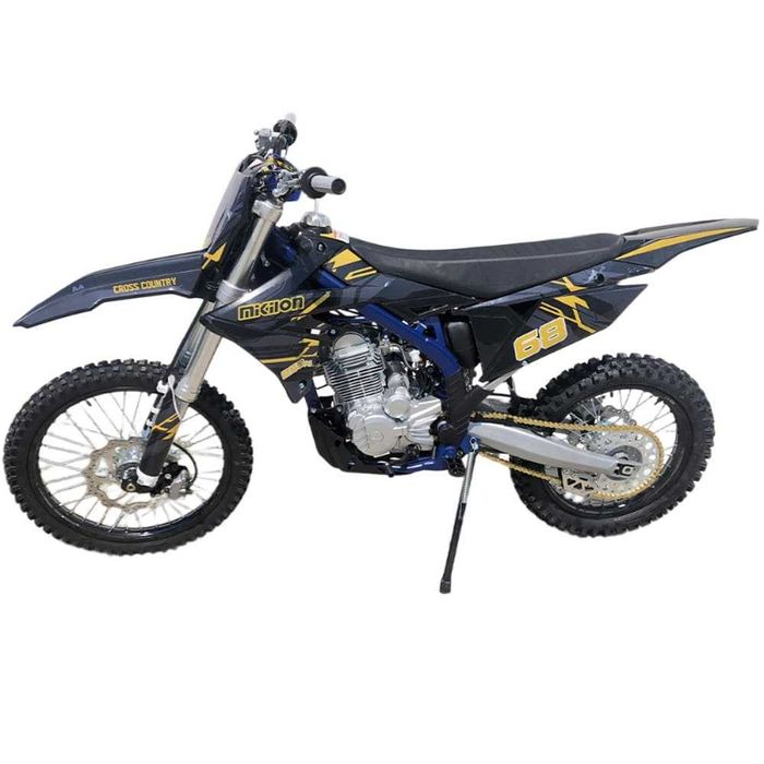 Motocicleta cross MZK Mikilon 250cc 21/18 4T benzina negru/galben