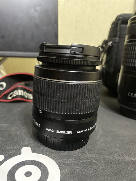 Камера Canon 1300d+2 Обьектива