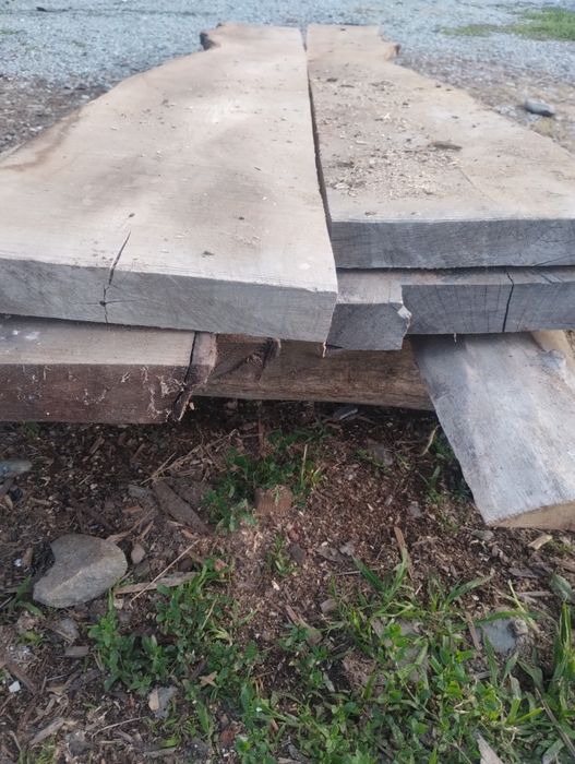 Lemn de nuc,blat de 5 cm,poște