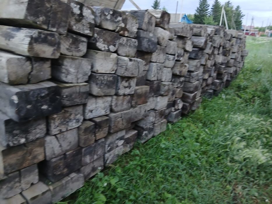 Продам шпалы строительные