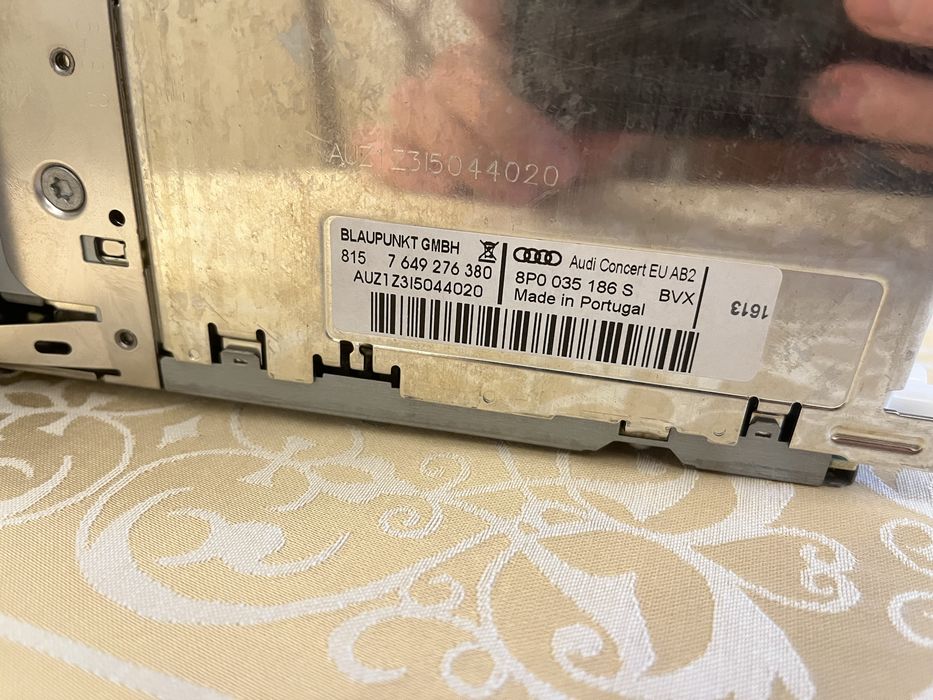 Audi A3 8p Radio Concert 3 - наличен код