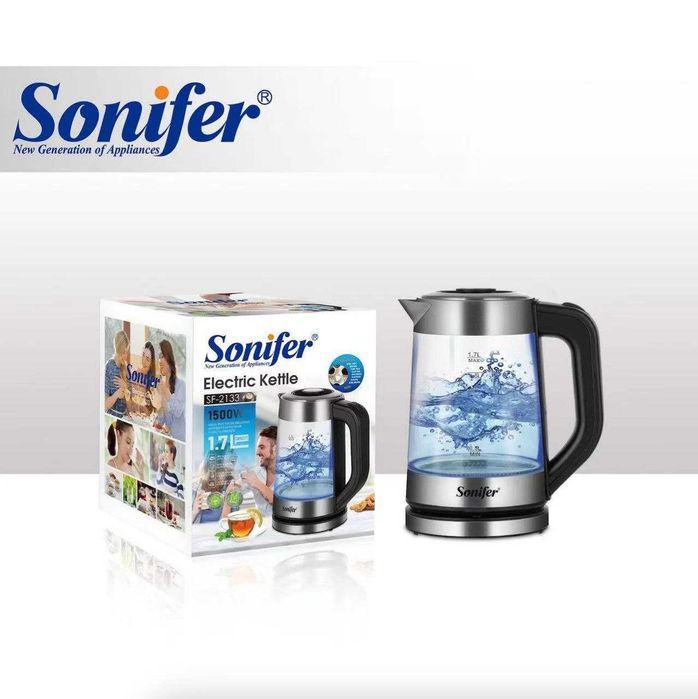 Чайник электрический стеклянный