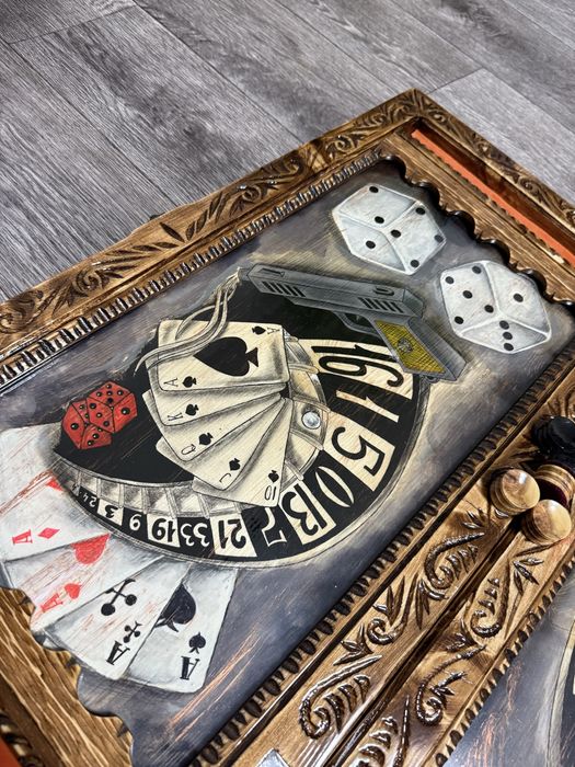 Нарды ручной работы