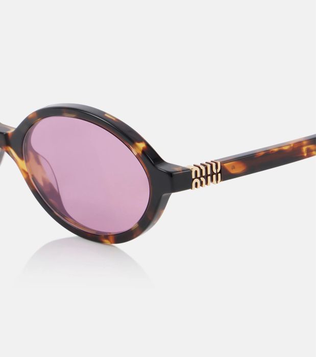 Оригинални MiuMiu Regard round дамски слънчеви очила