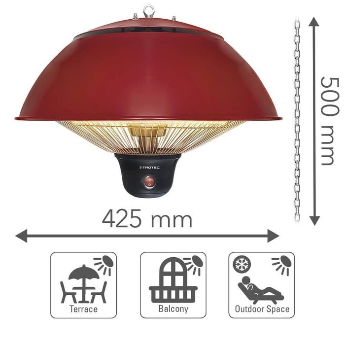 инфрачервена печка TROTEC IR 1510 SC
