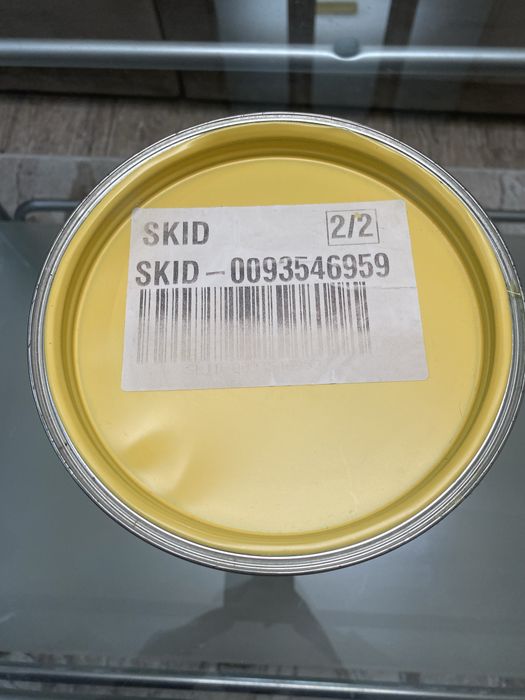 Vopsea Oskar Aqua Matt, Galben pret-a-porter, 2.5 L