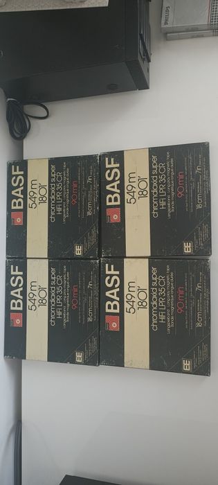 Philips / Basf / Role / Benzi / Magnetofon / 18 cm