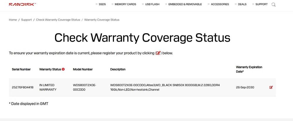 SSD WD Black SN850X de 8TB PCI Express 4.0 - Nou, Garantie