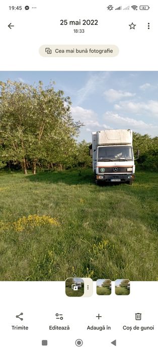 Vînd camion Mercedes atego an 1997 cu lift  și cameră extracție  64 la