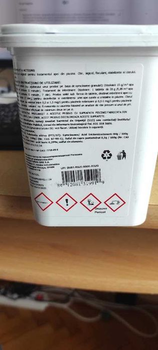 [SALE] Комплект дезинфектанти за водата в басейн