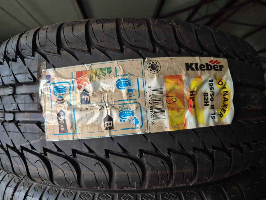 4 Anvelope de VARA - 195/50/15 82H - KLEBER - NOU - DOT 2019 ! SUPER PRET !!