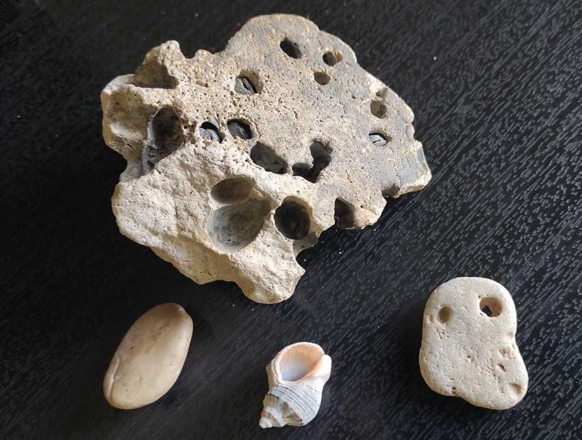 комплект декоративни Камъни за Аквариум