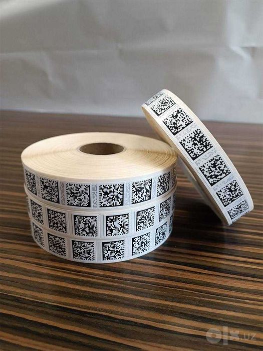 Стикеры QR Code, Data Matrix и другие