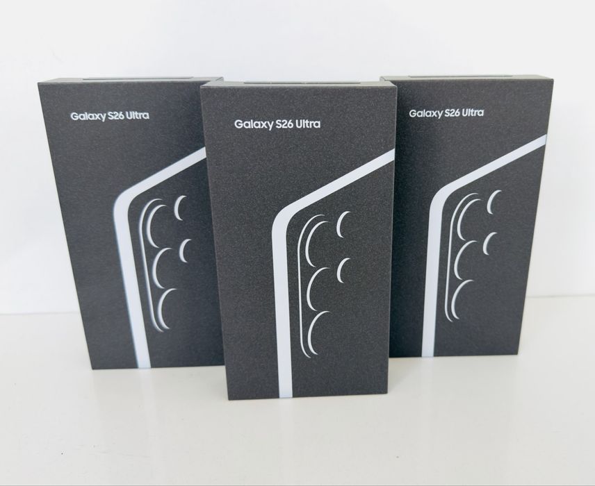 Samsung S26 ultra black 256 нов !