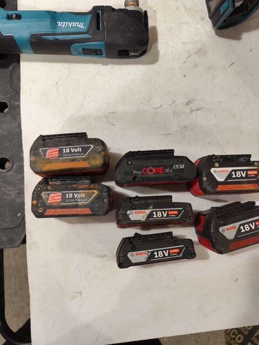 Батерии Бош Bosch 18 V pro core 3 и 4 амперачаса