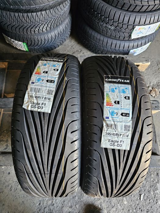 2 anvelope vara noi 195 45 17 Goodyear