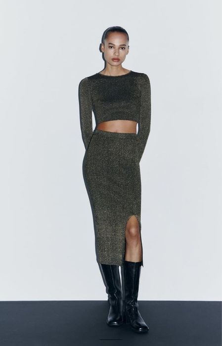 Сет със златиста нишка Zara