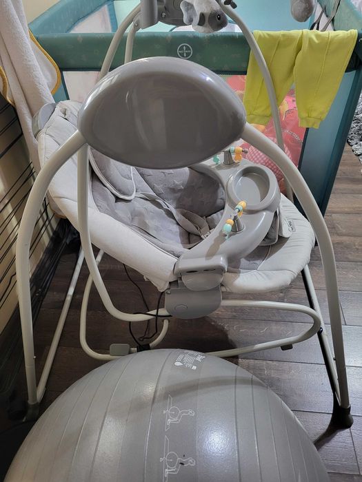 Електрическа бебешка люлка до 9 кг Lorelli Tango