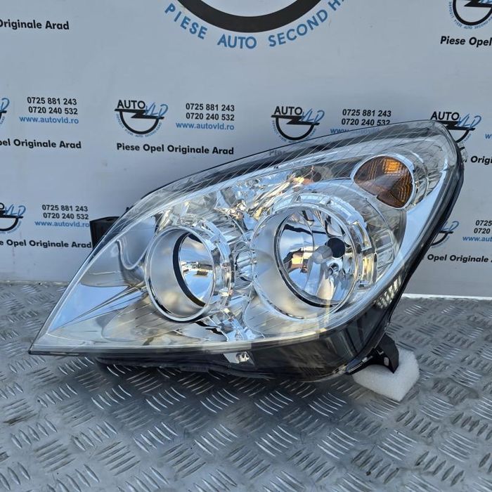 Far crom stanga halogen Opel Astra H