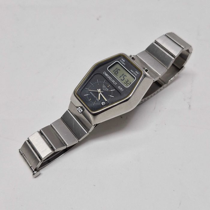 Liquid Money vinde - Ceas Heuer Chronosplit Manhattan GM vintage
