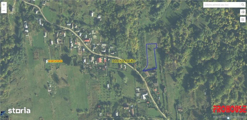 Teren 2033 mp- langa padure-  Margineni- Podis Dubas