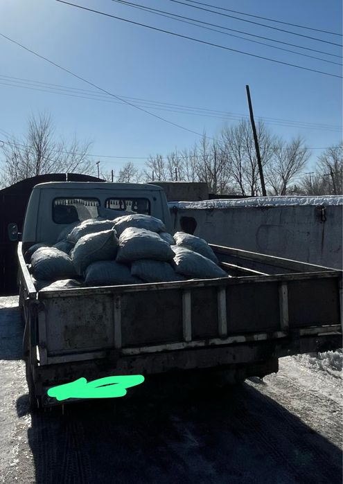 Уголь дрова в мешках