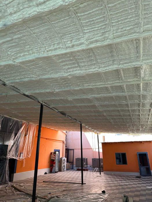 Качественное утепление крыши, мансарды, чердака, кровли пенополиуретан