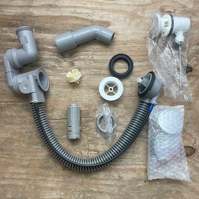 Hansgrohe Flexaplus S – Set complet de scurgere pentru cadă, cromat