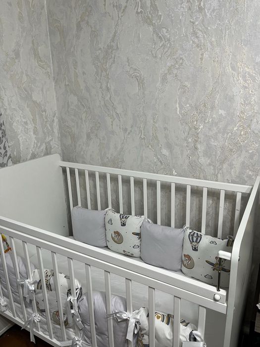 Бортики в детскую кроватку