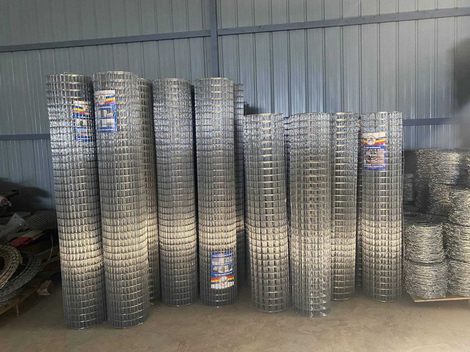 Оцинковано- рулоновая сетка  для строительных предназначении