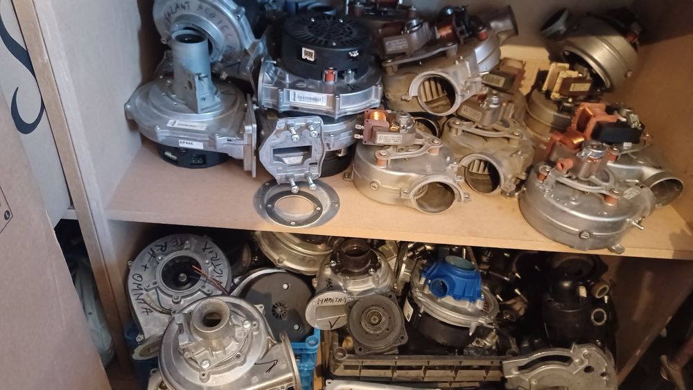 Ventilator suflanta  turbina centrala termica soba ulei uzat