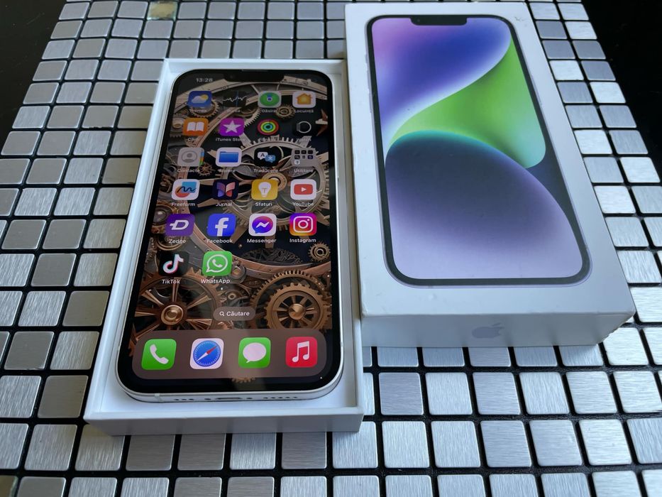 iPhone 14 White 128Gb impecabil