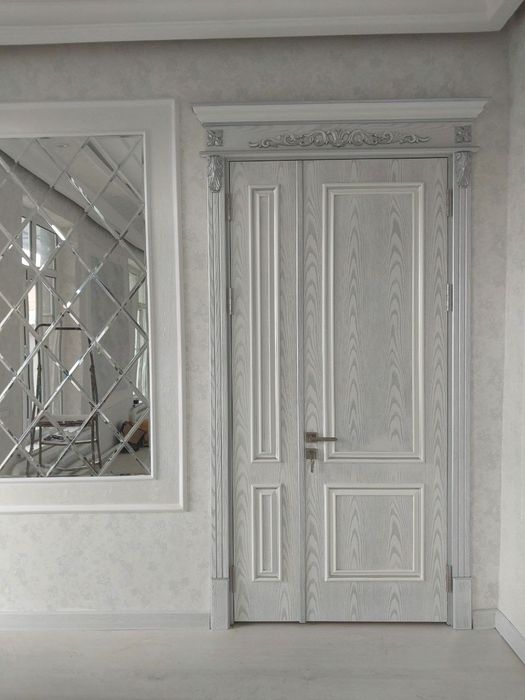 Eshik,zina dekor va plintuslar