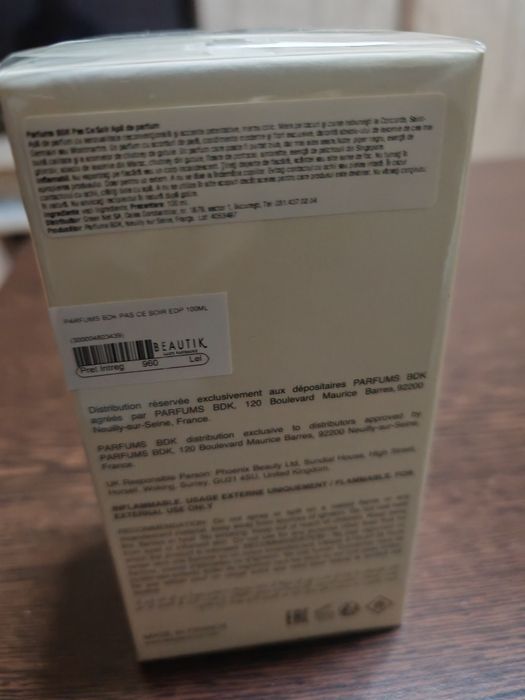 Parfum Pas Ce Soir 100 ml sigilat