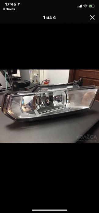 Skoda Yeti 2014 противотуманная фара