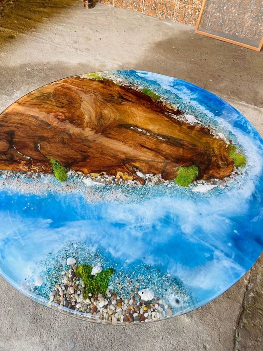 Stol jurnalni ofis uchun epoxy