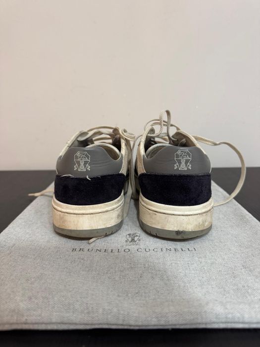 Brunello Cucinelli белые кроссовки оригинал