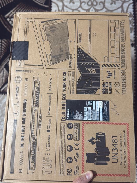 Notebook Tuf gaming a15