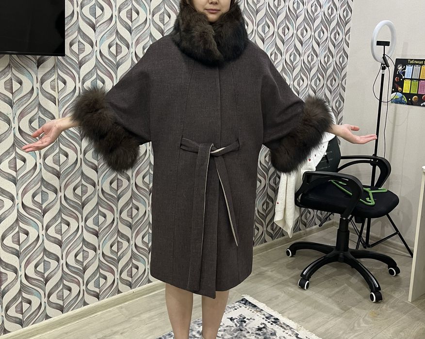 Женское пальто кашемир