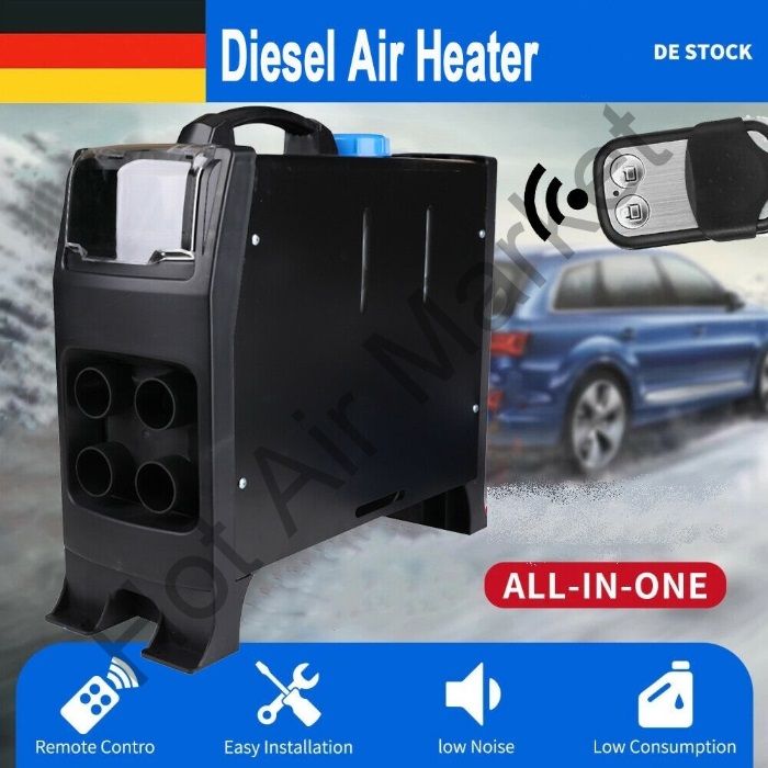 Суха дизелова печка за автомобил бус 2/5/8kw-12V/24V +МОНТАЖ+ГАРАНЦИЯ