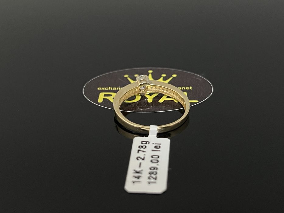 Bijuteria Royal CB: Inel dama aur 14k 2,73gr