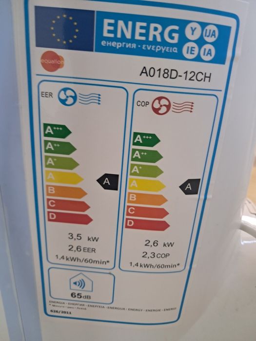Aer condiționat mobil 12000 btu nou montat nefolosit