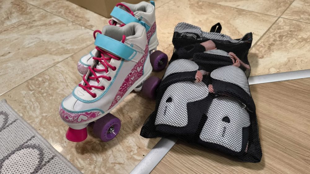 Ролкови кънки Crivit 35-36 + протектори