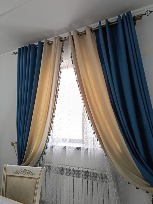Продаю шторы с тулем