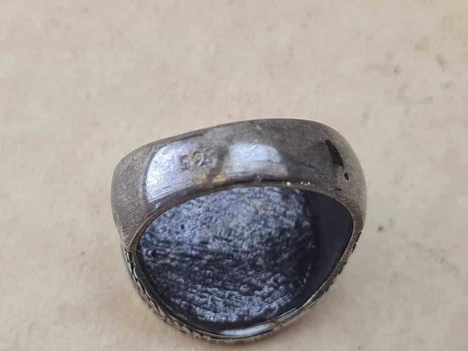 Стоп Войната в Украйна Пръстен 925 Stop War in Ukraine Ring 925