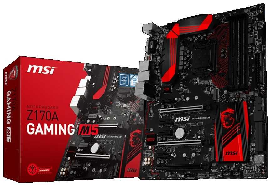 Дъно Дънна платка MSI Z170A GAMING M5 1151 DDR4 до 64GB OVERCLOCK