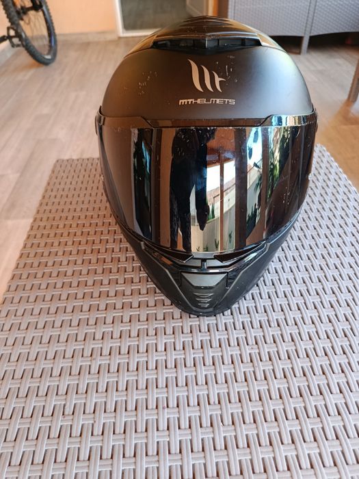 Casca moto MT helmets+viziera